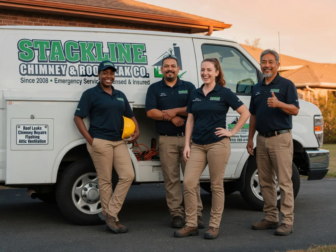 Chimney flashing repair company in Crum, WV